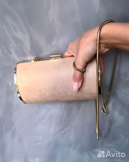 Клатч бежевый