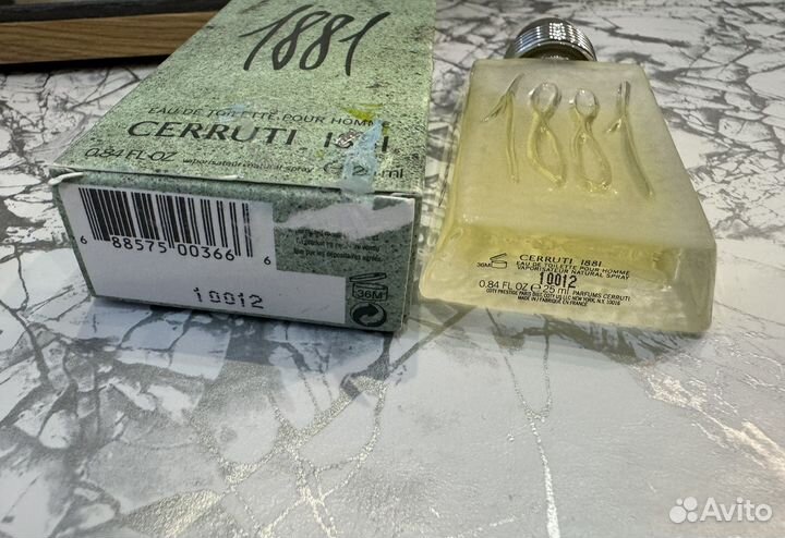 Cerruti 1881 pour homme edt 25 мл оригинал винтаж