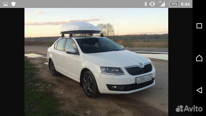 Scoda Octavia(a7) 2013-19.Багажник на крышу