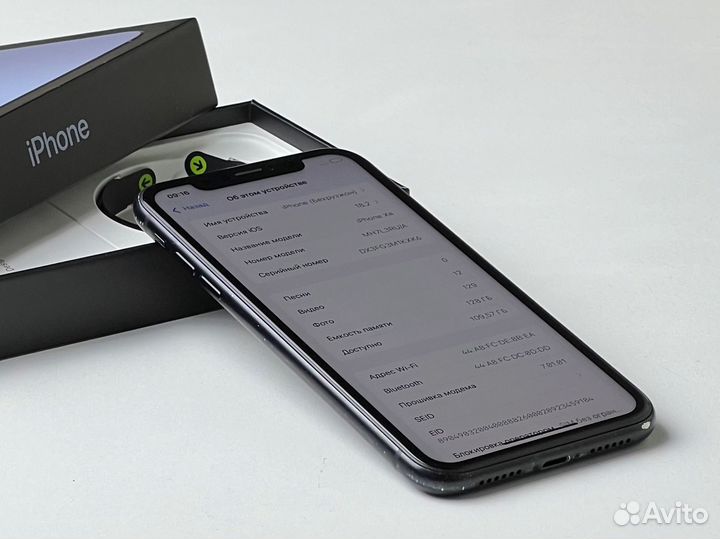 iPhone XR, 128gb, Black, Sim+eSim, АКБ 83%