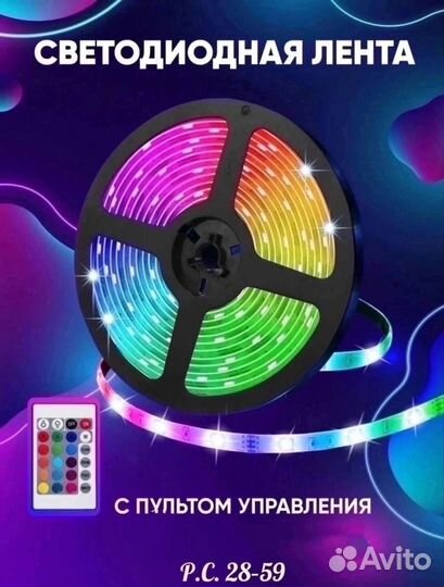 Лента светодиодная в наличии