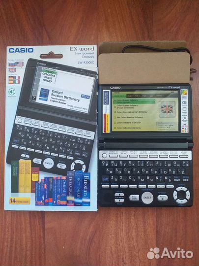 Электронный словарь Casio