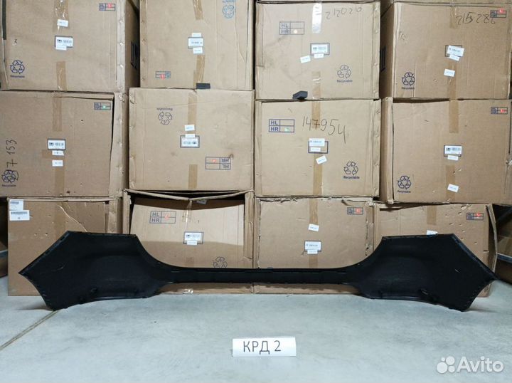 Бампер задний Kia Rio