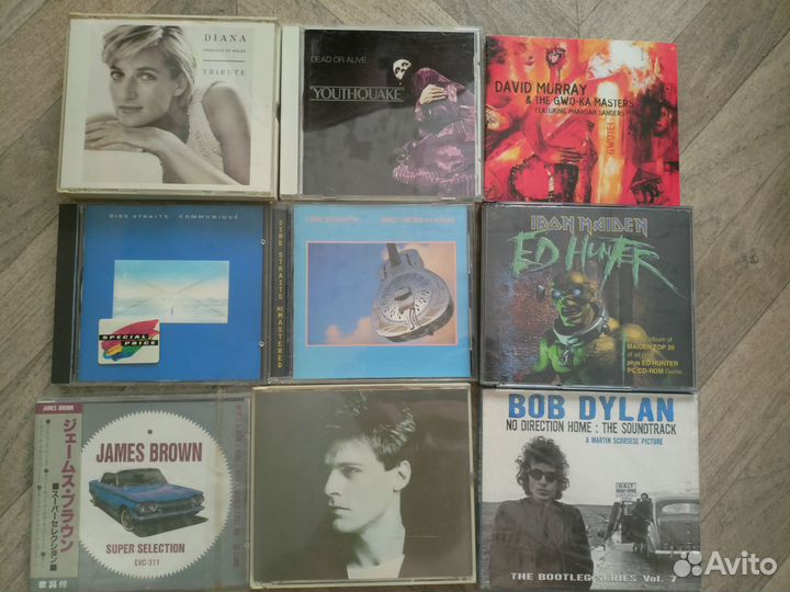 CD диски музыка импортные