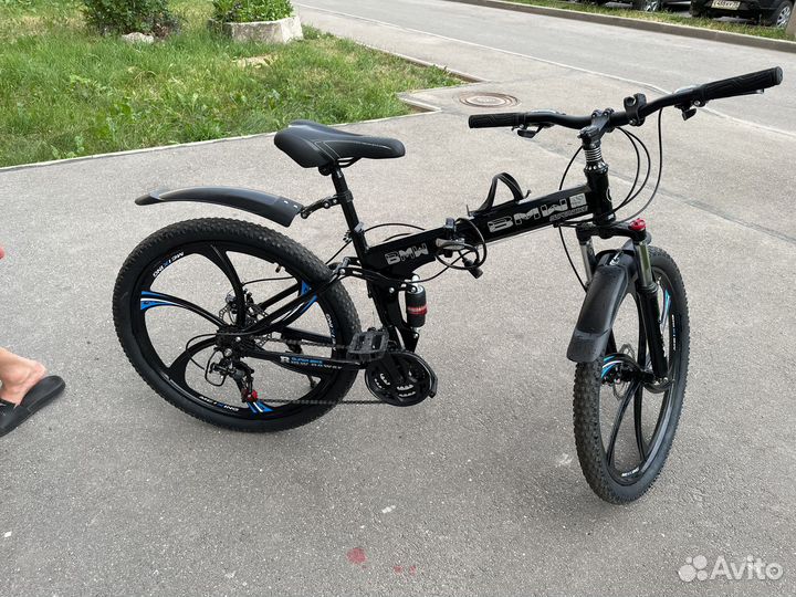 Велосипед на литых дисках bmv