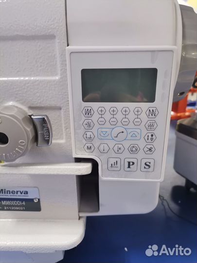 Прямострочная машина Minerva M9800DDi-4(7мм)