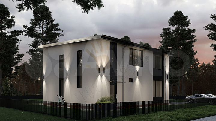 Дом 195 м² на участке 6 сот.