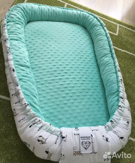 Подушка-позиционер (кокон) amaro baby Mild Design