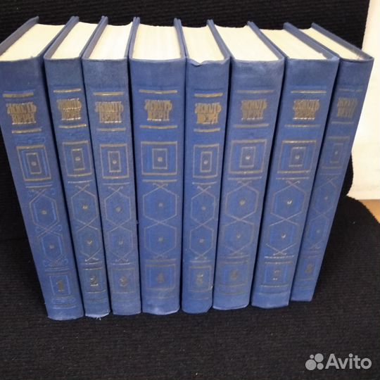 Жюль Верн. Собрание сочинений в 8 томах 1985 г