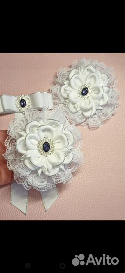 Банты ручной работы+ галстук