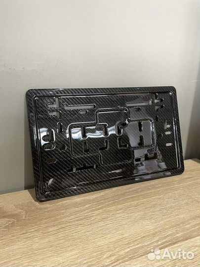 Рамки для номеров на внедорожники (карбоновые)