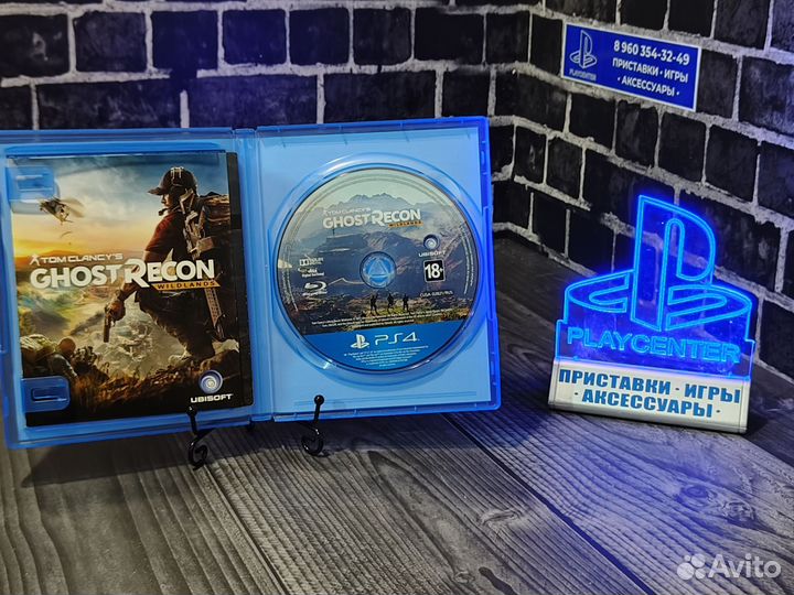 Tom clancy s ghost recon wildlands PS4 диск
