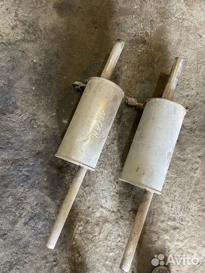 Задняя часть глушителя Renault Logan 1