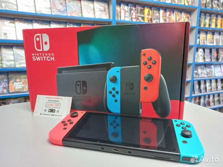 Nintendo Switch v2 прошитый 128gb