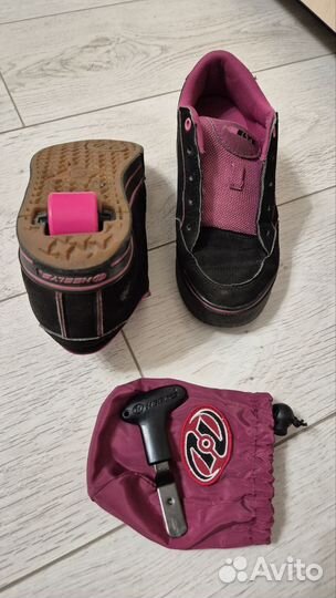 Кроссовки детские heelys роликовые