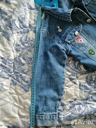 Джинсовка для мальчика 92 98
