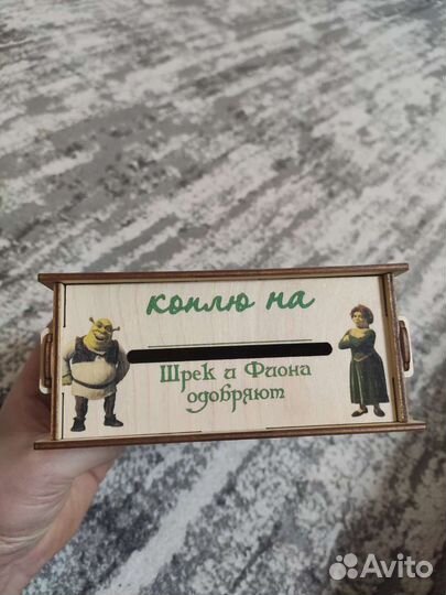 Копилка деревянная,копилка из тик тока 50500