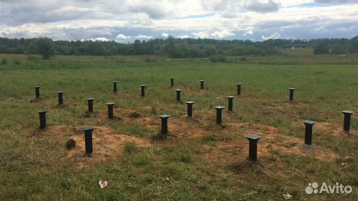 108 сваи с установкой