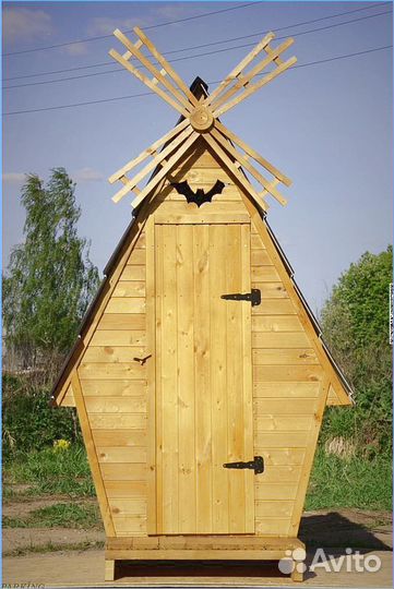 Уличный туалет домик с установкой тбк 883