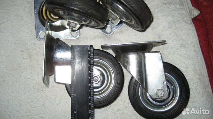 Колёса с поворотной площадкой 100мм