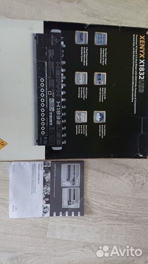 Микшерный пульт behringer xenyx x1832usb
