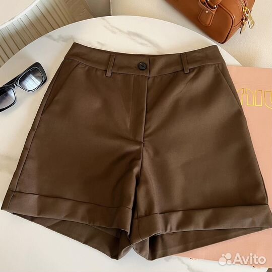 Классические шорты Miu Miu 2 цвета