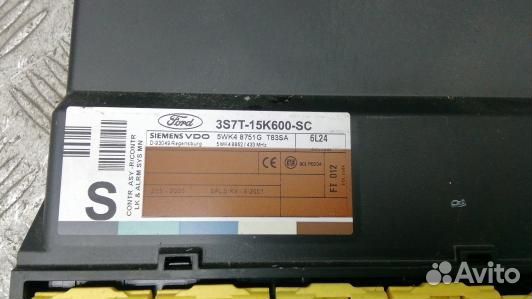 Блок комфорта ford mondeo 3 (YBE14M301)