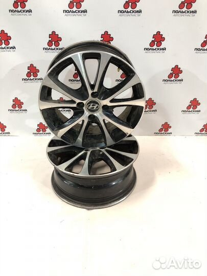 2 Литых диска на хундай солярис R 15