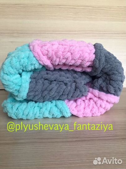 Плед новый плюшевый