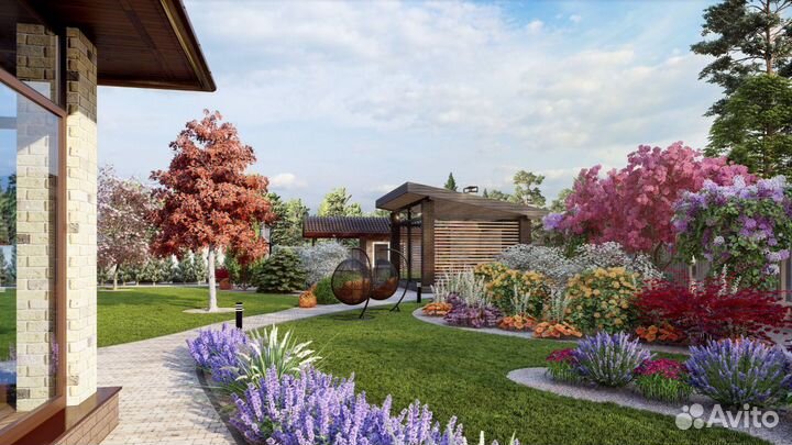 Ландшафтный дизайн участка