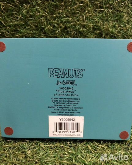 Статуэтка Snoopy Peanuts