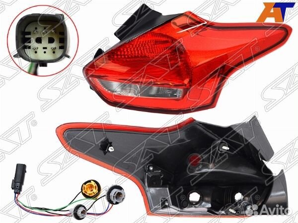 Фонарь задний ford focus III 11