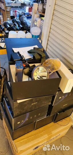 Фонарик повербанк налобный