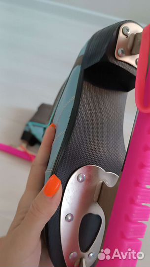 Женские кожаные коньки Firemark