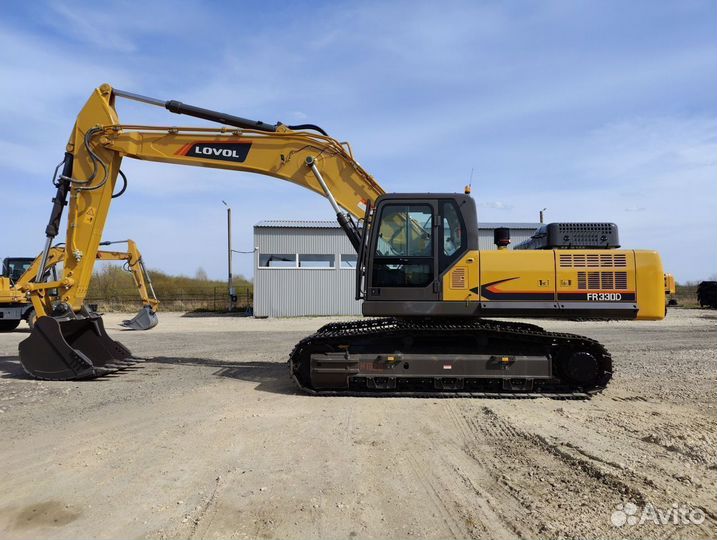 Гусеничный экскаватор Lovol FR330D, 2022