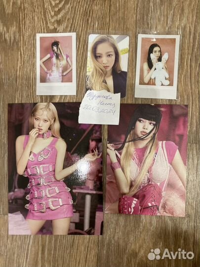 Карты Blackpink