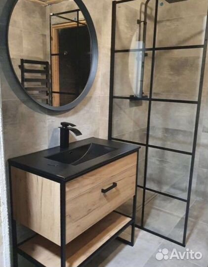 Тумбы для ванной Лофт