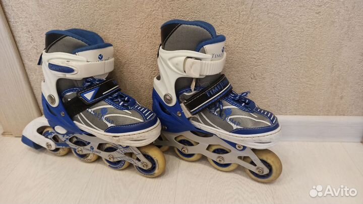 Роликовые коньки детские с защитой