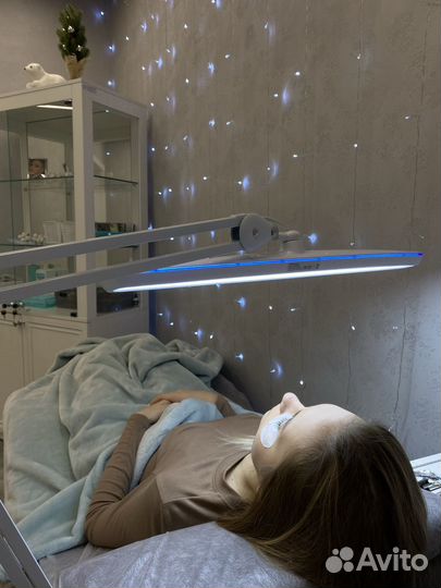 Бестеневая лампа для наращивания ресниц luxury