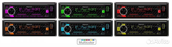 1-DIN USB/SD-ресиверы (без CD) - Prology CMD-300