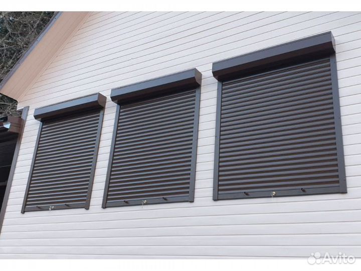 Рольставни На окна Автоматические Управление с кла