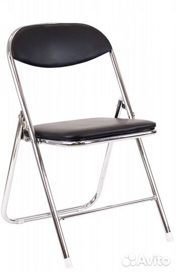 Кресло (стул) Everprof Joker Chrome Экокожа Черный