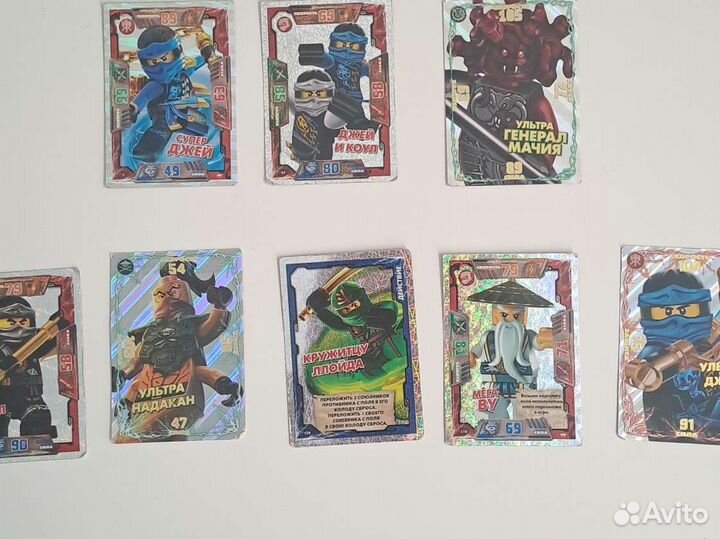 Карточки lego ninjago