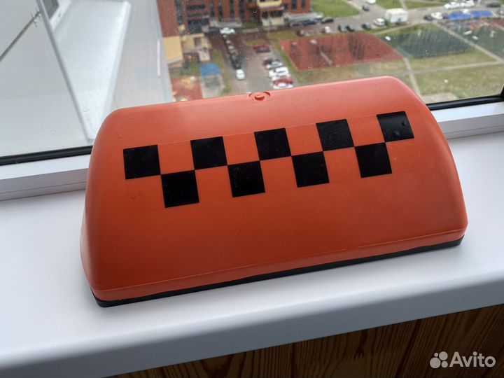 Шашка для такси с подсветкой