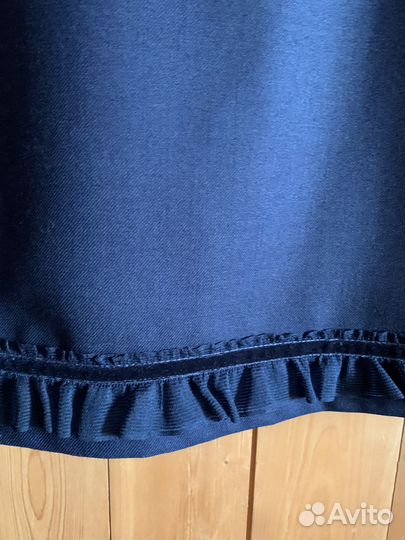 Школьный сарафан синий р 134