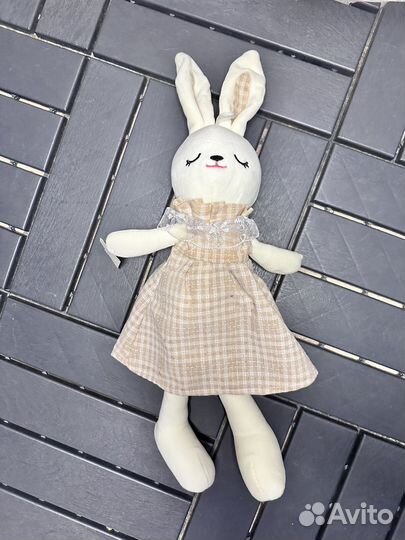 Игрушка Заяц мягкая новая