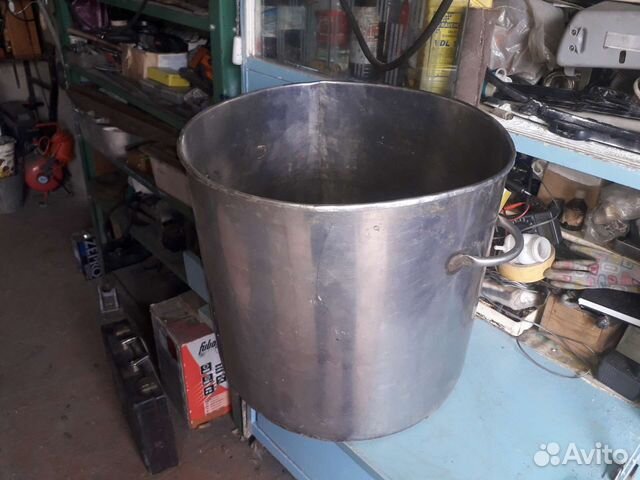 Бак из нержавейки (высота40 с м диаметр45 )