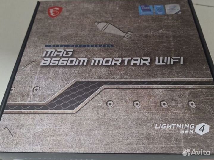 Связка проц i5 11400f + мать msi b560m mortar wifi