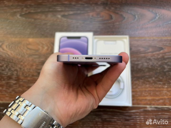 iPhone 12 256gb purple Ростест sim/esim