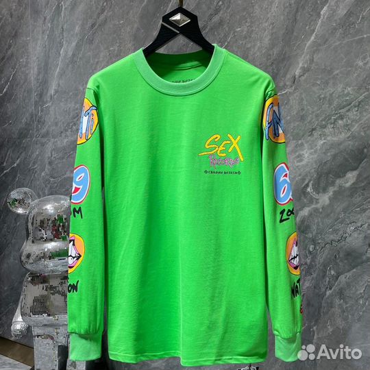 Лонгслив Chome Hearts Sex Records